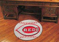 Cincinnati Reds Baseball Rug