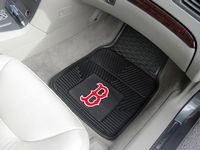 Boston Red Sox Heavy Duty Vinyl Car Mats