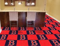 Boston Red Sox Carpet Floor Tiles