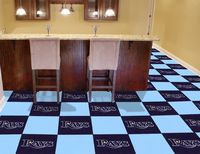 Tampa Bay Rays Carpet Floor Tiles
