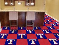 Texas Rangers Carpet Floor Tiles