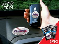 Atlanta Braves Cell Phone Grips - 2 Pack