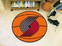 Portland Trail Blazers Basketball Rug