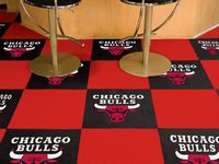 Chicago Bulls Carpet Floor Tiles