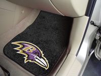 Baltimore Ravens Carpet Car Mats