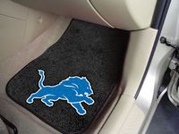 Detroit Lions Carpet Car Mats