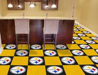 Pittsburgh Steelers Carpet Floor Tiles