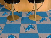 Detroit Lions Carpet Floor Tiles