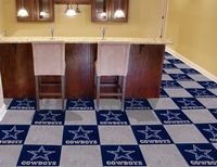 Dallas Cowboys Carpet Floor Tiles