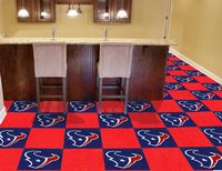 Houston Texans Carpet Floor Tiles