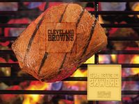 Cleveland Browns Food Branding Iron