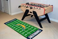 San Diego Chargers Football Field Runner