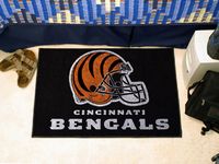 Cincinnati Bengals Starter Rug - Helmet Logo