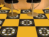 Boston Bruins Carpet Floor Tiles