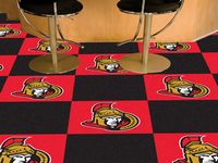 Ottawa Senators Carpet Floor Tiles
