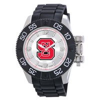 NC State Wolfpack Men's Scratch Resistant Beast Watch