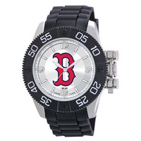 Boston Red Sox Men's Scratch Resistant Beast Watch - B Logo