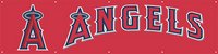Los Angeles Angels Giant 8' X 2' Nylon Banner