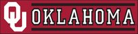 University of Oklahoma Giant 8' X 2' Nylon Banner
