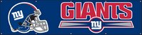 New York Giants Giant 8' X 2' Nylon Banner