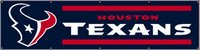 Houston Texans Giant 8' X 2' Nylon Banner