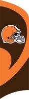 Cleveland Browns Tall Team Flag with pole