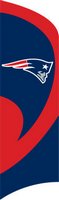 New England Patriots Tall Team Flag with pole