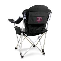Texas A&M University Reclining Camp Chair - Black