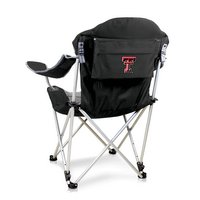 Texas Tech University Reclining Camp Chair - Black