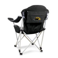 University of Southern Mississippi Reclining Camp Chair - Black