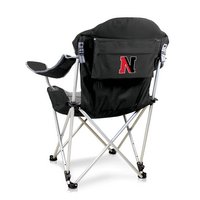 Northeastern University Reclining Camp Chair - Black
