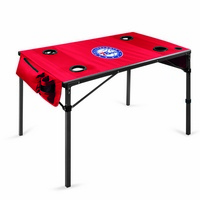 Philadelphia 76ers Travel Table - Red