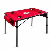 Kansas City Chiefs Travel Table - Red