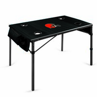 Cleveland Browns Travel Table - Black