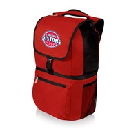 Detroit Pistons Zuma Backpack & Cooler - Red