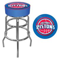 Detroit Pistons Padded Swivel Bar Stool