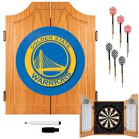 Golden State Warriors Dartboard & Cabinet