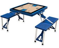 Orlando Magic Basketball Picnic Table with Seats - Blue