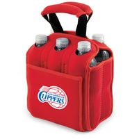 Los Angeles Clippers Six-Pack Beverage Buddy - Red