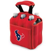 Houston Texans Six-Pack Beverage Buddy - Red