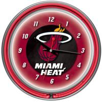 Miami Heat Neon Wall Clock